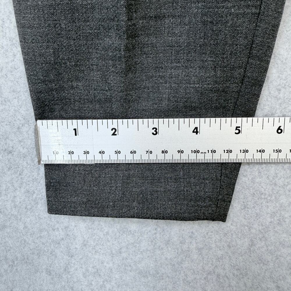 J.Crew Minnie Women's Gray Dress Pants Size 4 Stretch Flat Front Side Zip - Picture 7 of 10